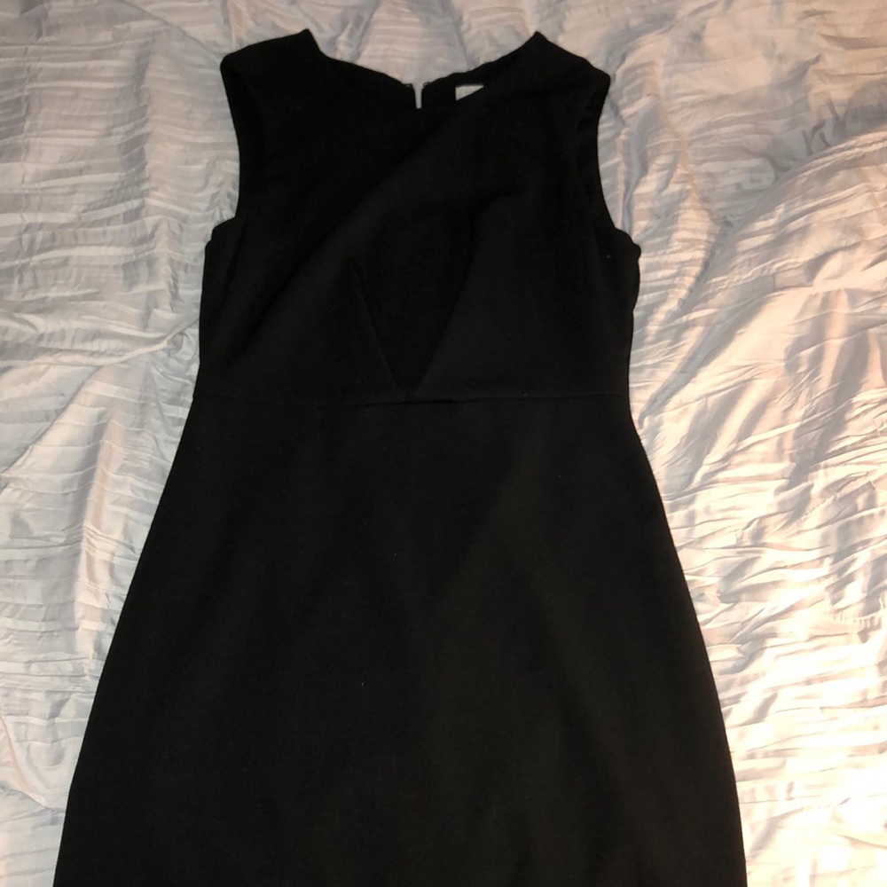Professional black dress